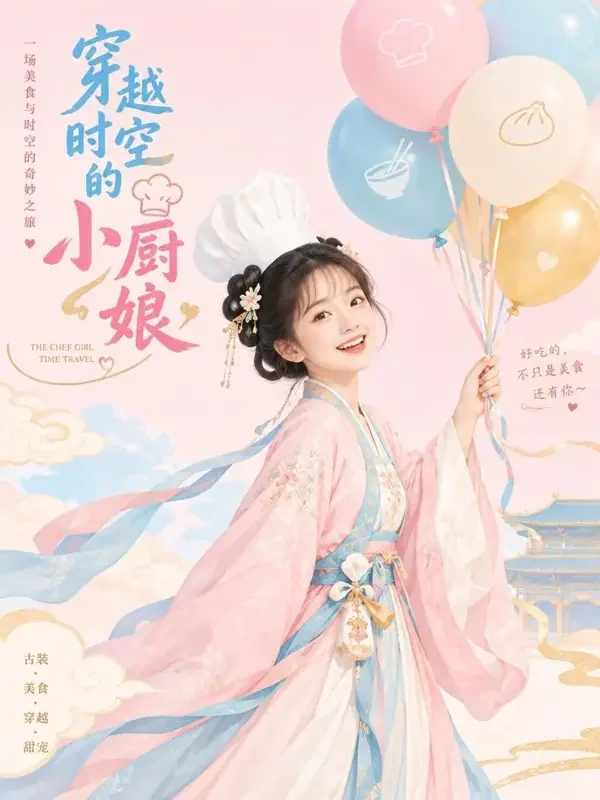 短剧《穿越成小厨娘》封面 - 古装穿越分类海报